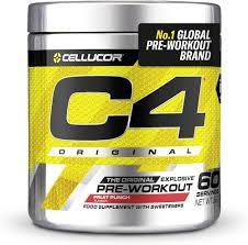 Cellucor C4 Original Beta Alanine Sports Nutrition Bulk Pre Workout Powder for Men & Women | Best Pre-Workout Energy Drink Supplements | Creatine Monohydrate | Fruit Punch | 60 Servings